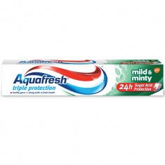 Aquafresh Тройна защита Mild and Minty Паста за зъби 75 ml