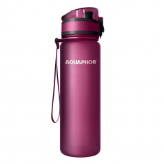 Aquaphor Филтрираща бутилка "Сити" - Руби 500 ml