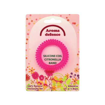 Силиконова гривна “Aroma Defence” /спирала/ против комари, 1 брой