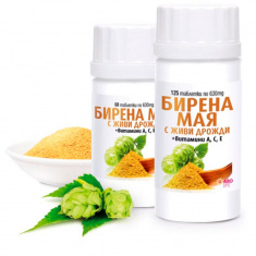 Бирена мая + витамини A, C, E х60 таблетки