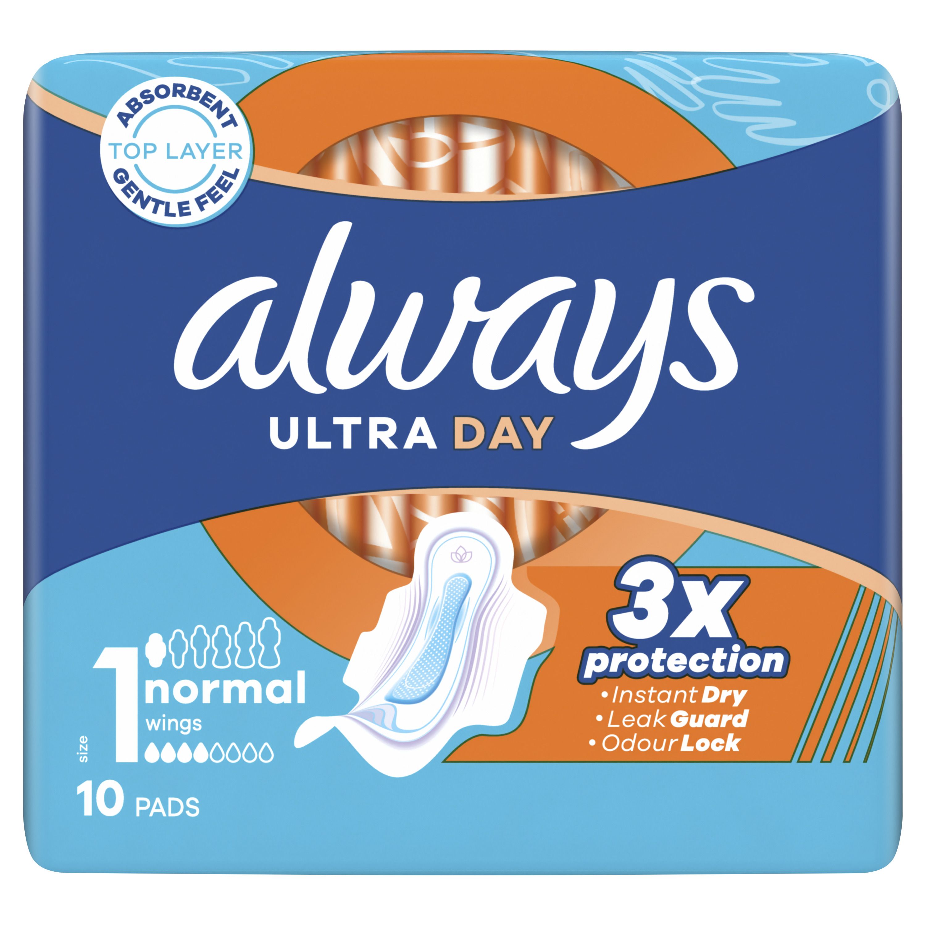 ALWAYS Дамски превръзки Ultra Normal, 10 бр