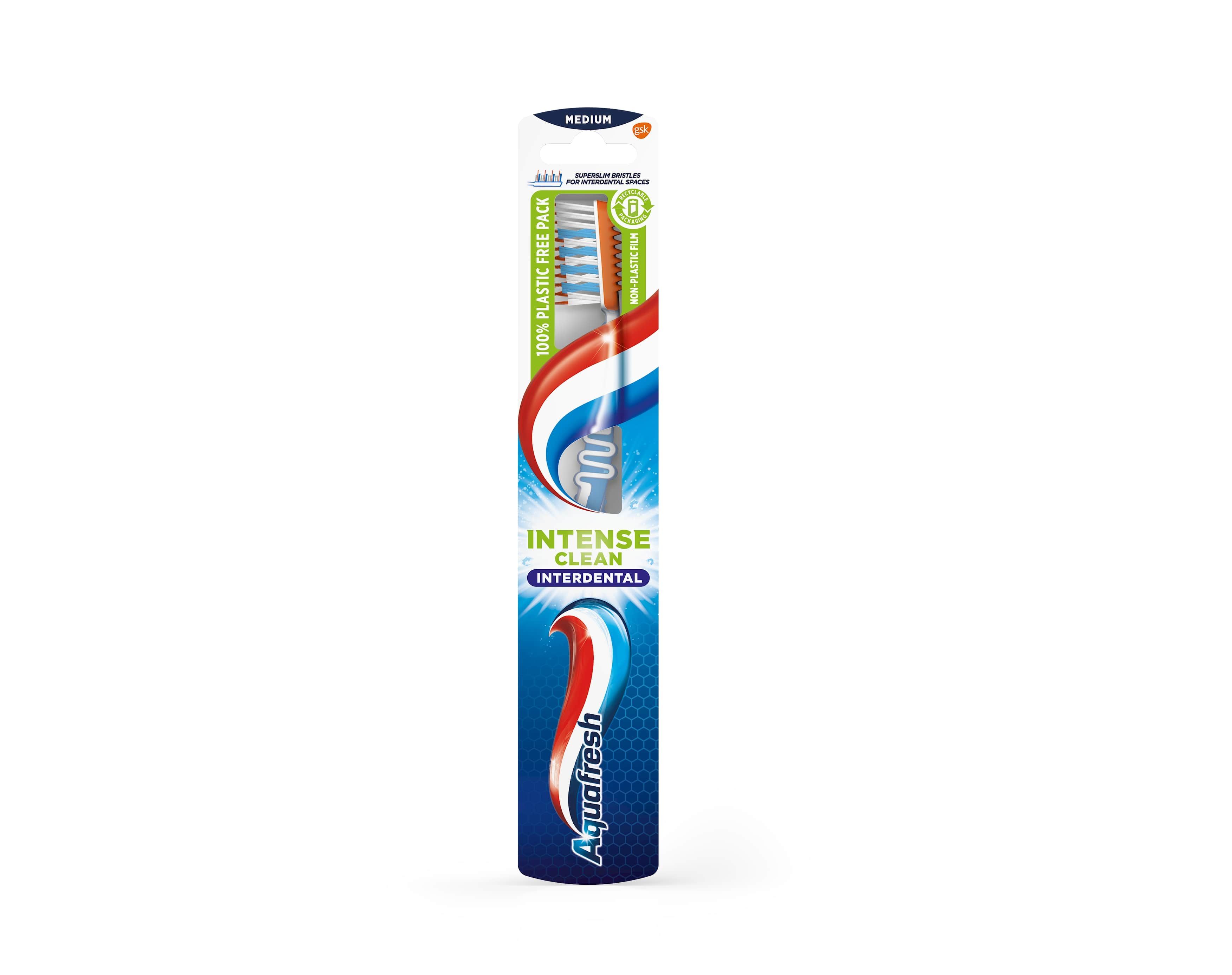 AQUAFRESH INTENSE CLEAN MEDIUM Четка за зъби