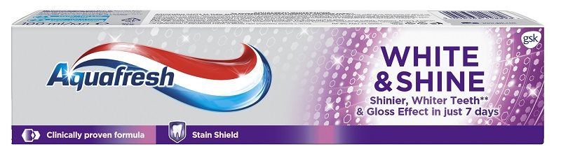 AQUAFRESH WHITE&SHINE Паста за зъби, 100 мл