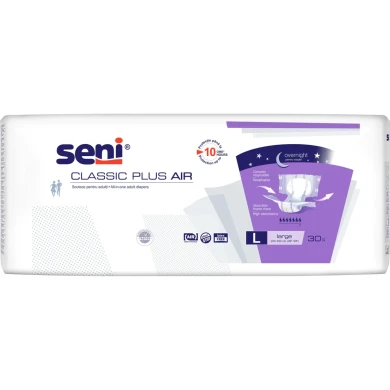 Пелени за възрастни Seni Classic Plus Air Large, 30 броя