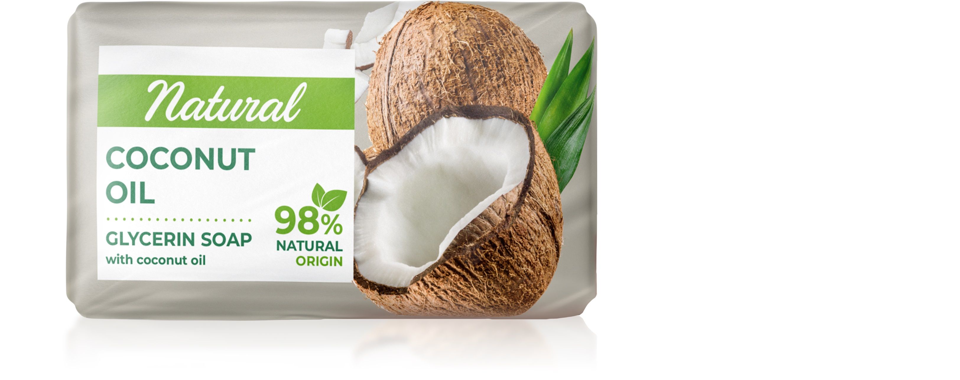 AROMA NATURAL Глицеринов сапун кокос, 100гр.