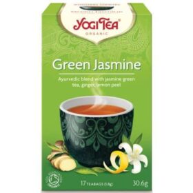Био Аюрведичен Чай Зелен с Жасмин,Green Jasmne 17пак., Yogi Tea