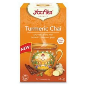Био Аюрведичен Чай с Куркума Turmeric Chai , 17 пак., Yogi Tea