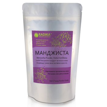 Манджиста на прах, Пудра за коса, Radika, 100 гр.