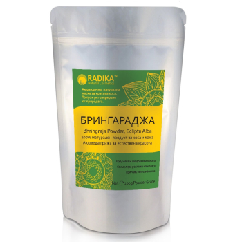 Брингарадж на прах, Пудра за коса и лице, Radika, 100 гр.