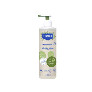 MUSTELA BIO ORGANIC Мицеларна вода 400мл