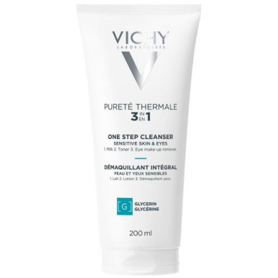 Vichy Purete Thermale 3-в-1 Интегрално почистващо мляко 3-в-1 за чувствителна кожа 200ml