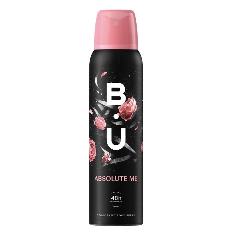 B.U ABSOLUTE ME Дезодорант спрей, 150 мл.