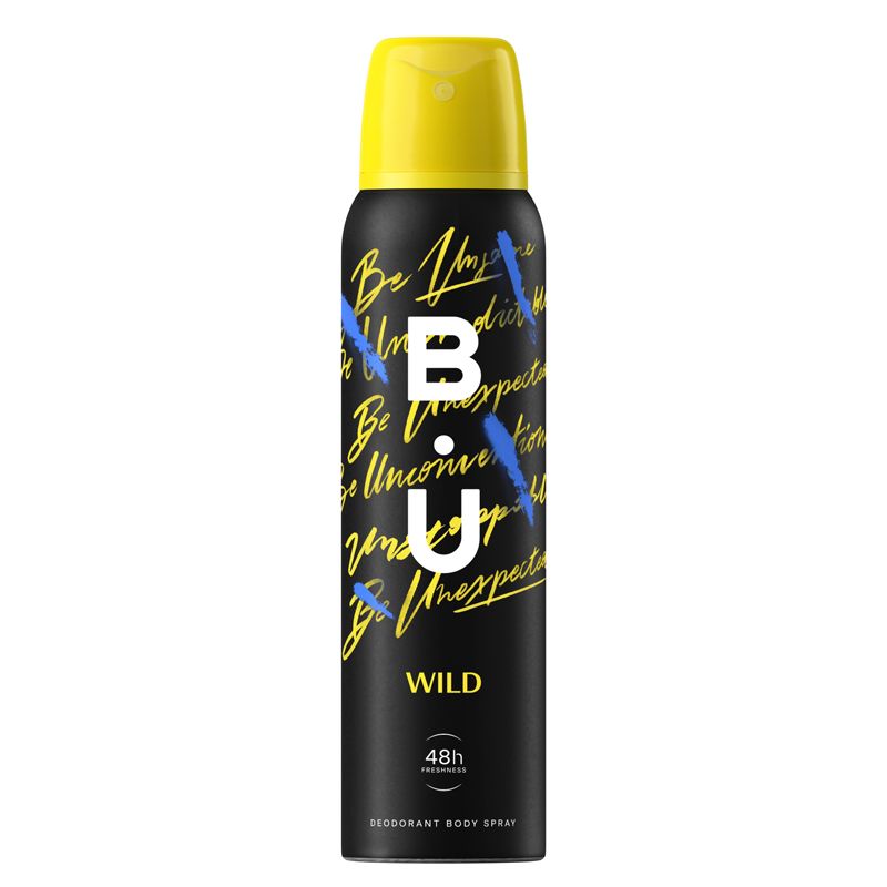B.U WILD Дезодорант спрей ,150 мл.