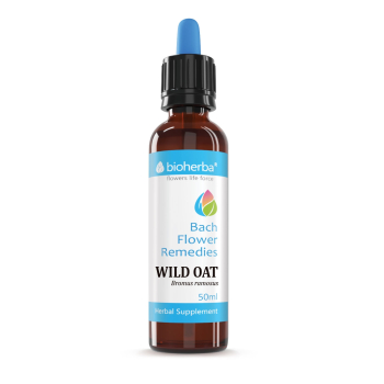 Капки на Д-р Бах, Wild Oat / Див Овес, Bioherba, 50 мл