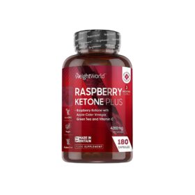 МАЛИНОВИ КЕТОНИ ПЛЮС 1600 mg- 180 капсули – Rasberry Ketone Weight World