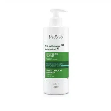 Vichy Dercos DS Шампоан против пърхот за нормална и мазна коса 390мл