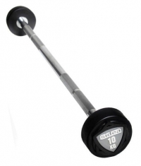 SIDEA Preloaded Fixed Rubber Barbells 10kg