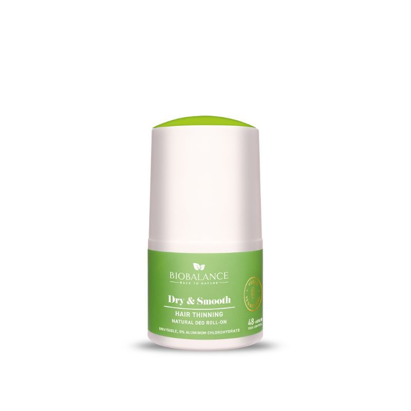 BIOBALANCE DEO ROLL- ON DRY&SMOOTH HAIR MINIMIZING Део рол-он