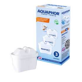 Сменяемият филтър AQUAPHOR MAXFOR+ 3 БРОЯ