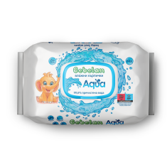 Бебелан Aqua 99.9% Мокри кърпи с пречистена вода х64 броя