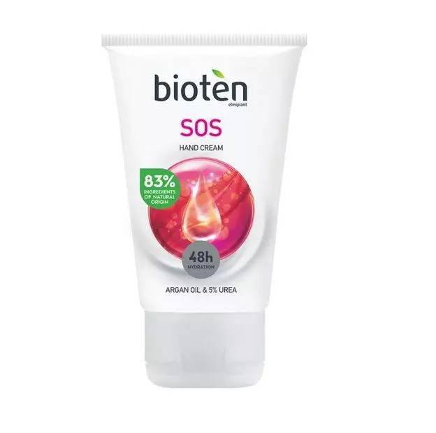 BIOTEN PERFECT HANDS S.O.S. MOISTURISING Крем за ръце ARGAN OIL & 5% UREA, 50 мл.