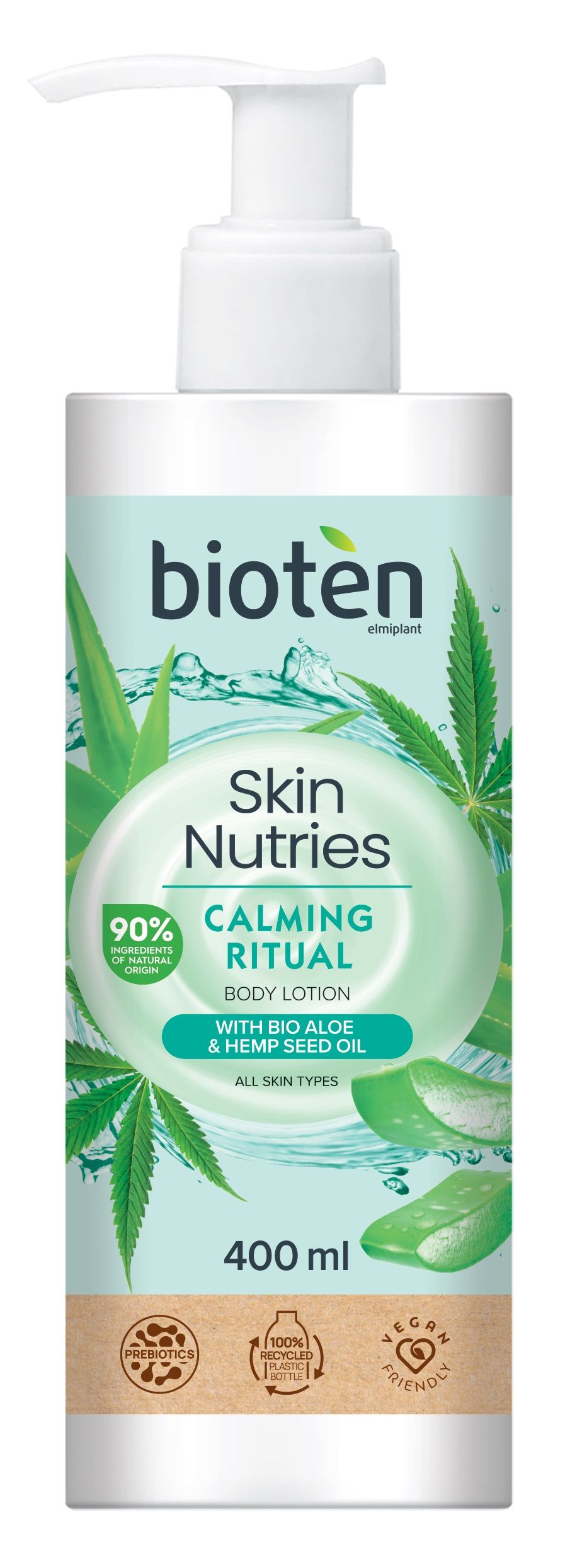 BIOTEN SKIN NUTRIES Лосион за тяло коноп, 400мл