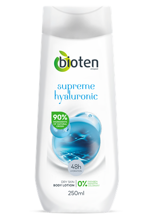 BIOTEN SUPREME HYALURONIC Лосион за тяло DRY SKIN, 250 мл.