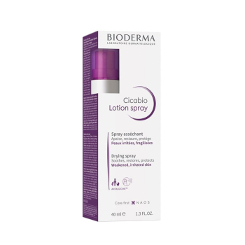 Cicabio, Заздравяващ лосион-спрей, Bioderma, 40 мл