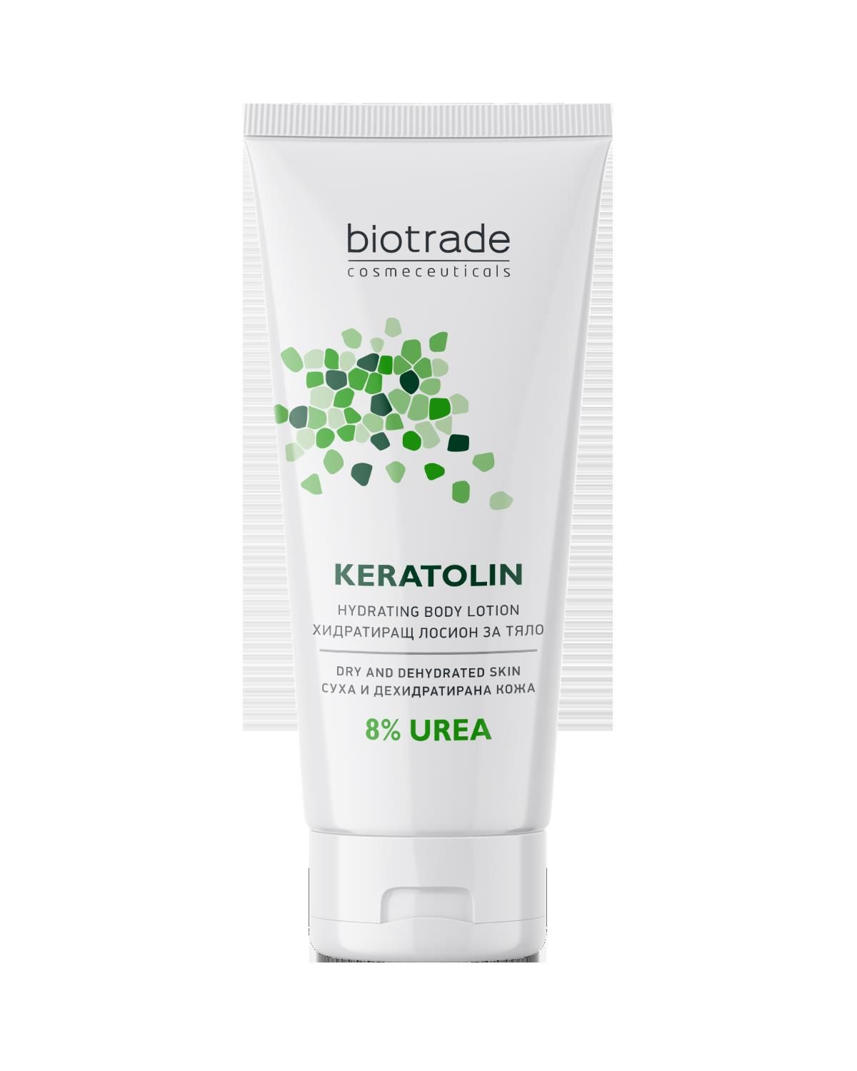 BIOTRADE KERATOLIN Хидратиращ лосион за тяло 8% урея, 200мл,