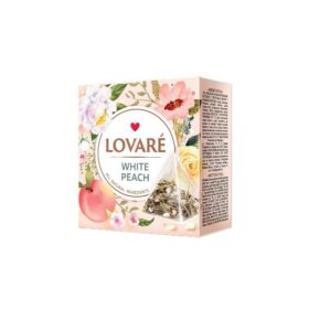 Чай в Пирамида LOVARE White Peach