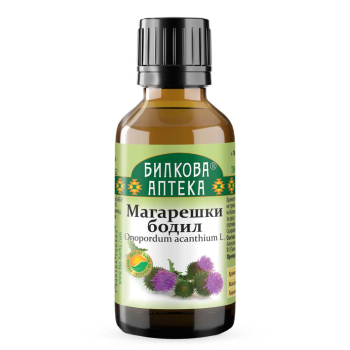Магарешки бодил Тинктура за черен дроб и сърце, Bioherba, 50 мл