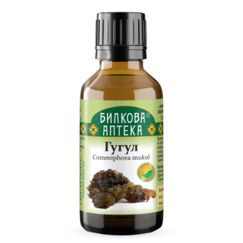 Гугул Тинктура - при висок холестерол, Bioherba, 50 мл