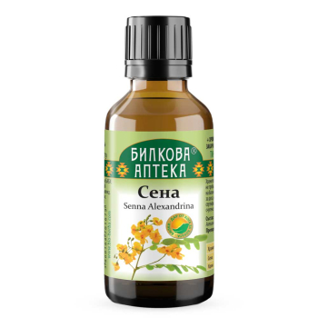 Сена Тинктура - при запек, Bioherba, 50 мл