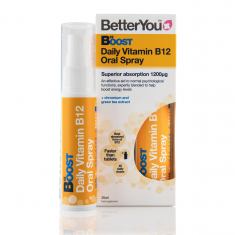 BetterYou Витамин В12 1200 μg Бууст + Хром Орален спрей 25 ml