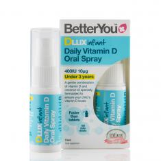 BetterYou Витамин D 400 IU Орален спрей за бебета 15 ml