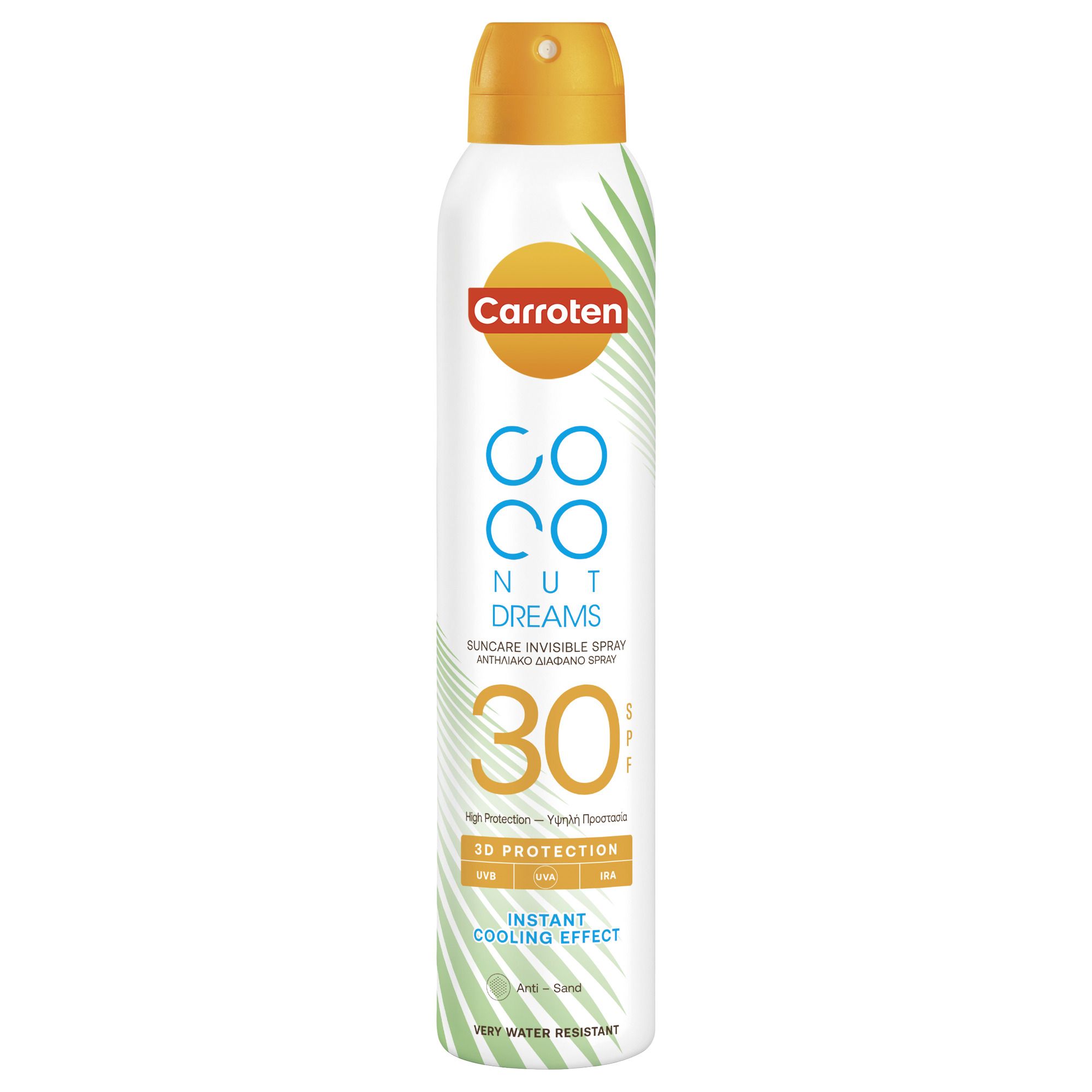 CARROTEN COCONUT DREAMS Слънцезащитен спрей SPF30, 200 мл