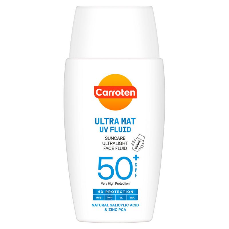 CARROTEN Слънцезащитен флуид за лице ултра мат SPF50+, 40мл.