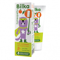 Bilka Homeopathy Organic 2+ Детска крем-паста за зъби 50 ml
