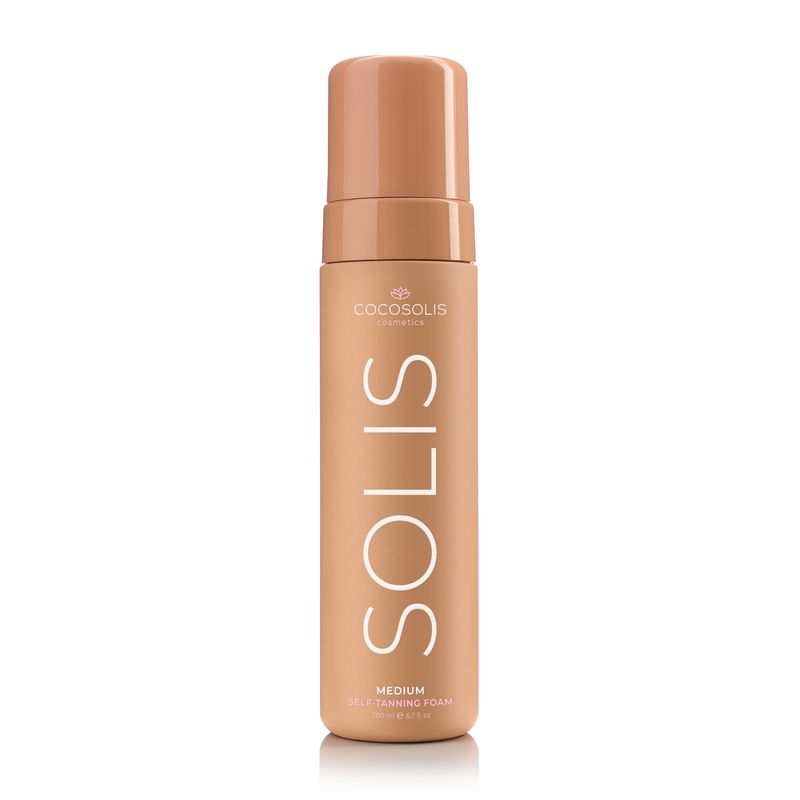 COCOSOLIS SOLIS Автобронзираща пяна за тяло Medium, 200 мл.