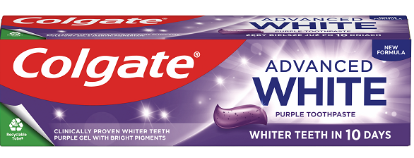 COLGATE ADVANCED WHITE PURPLE Паста за зъби, 75 мл.