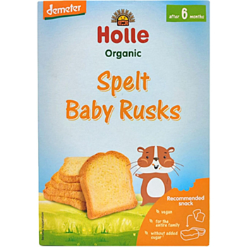 HOLLE ДЕМЕТЕР 9533 БИО БЕБЕШКИ СУХАРИ ОТ СПЕЛТА 6М+ 200ГР