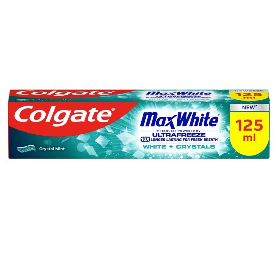 COLGATE  MAX WHITE CRYSTALS Паста за зъби, 125мл.