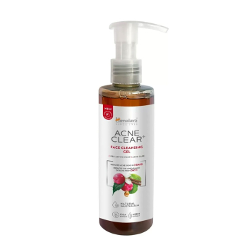 Почистващ гел лице Acne Clear+, Himalaya, 200 мл
