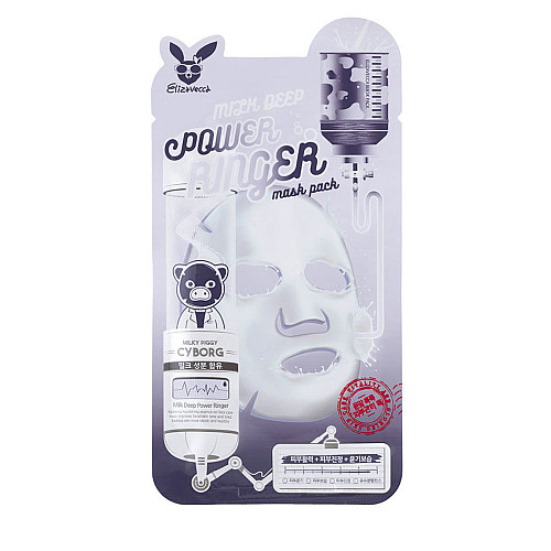 Възстановяваща шийт маска с мляко Elizavecca Milk Deep Power Ringer Mask