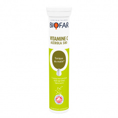 Biofar Витамин C + Ацерола 500 mg х20 ефервесцентни таблетки