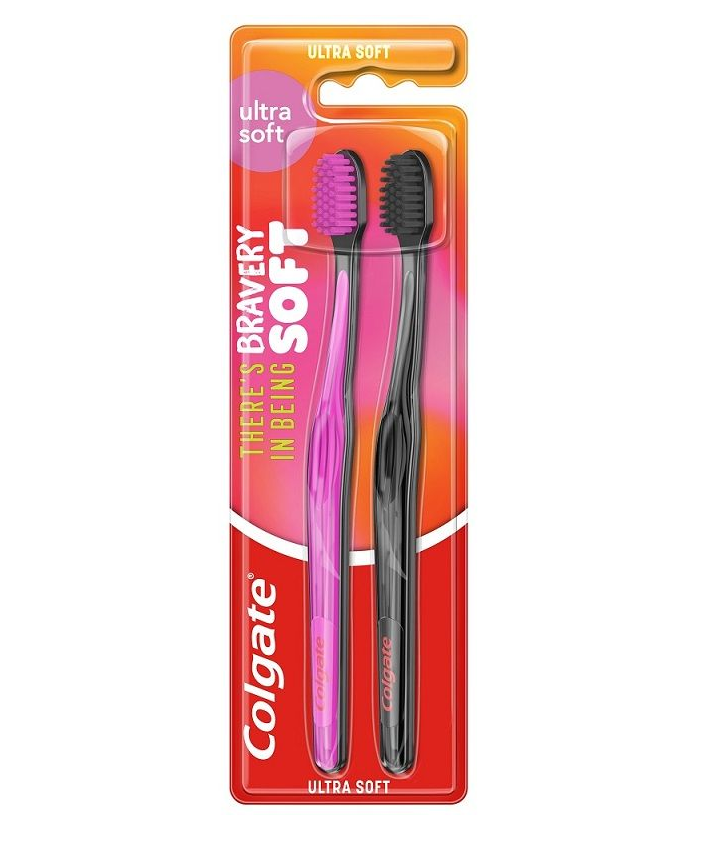 COLGATE ULTRA SOFT Четка за зъби, 2 броя
