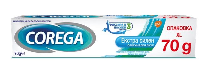 COREGA EXTRA STRONG ORIGINAL Крем за протези, 70 гр.