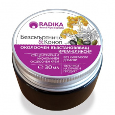 Radika Околоочен възстановяващ с безсмъртниче и коноп 30 ml