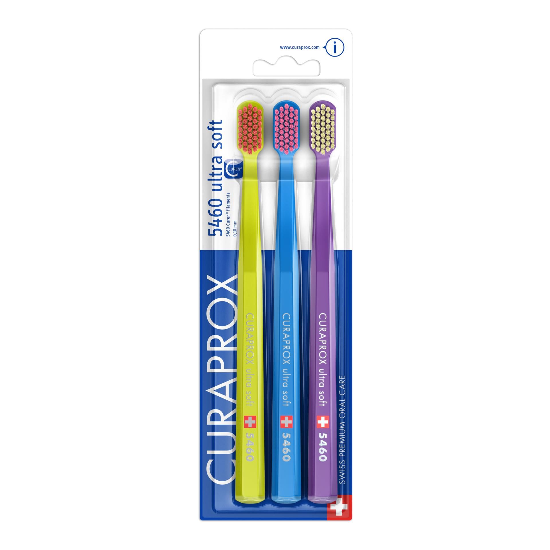 CURAPROX ULTRA SOFT Четка за зъби  CS 5460 , 3 бр. блистер