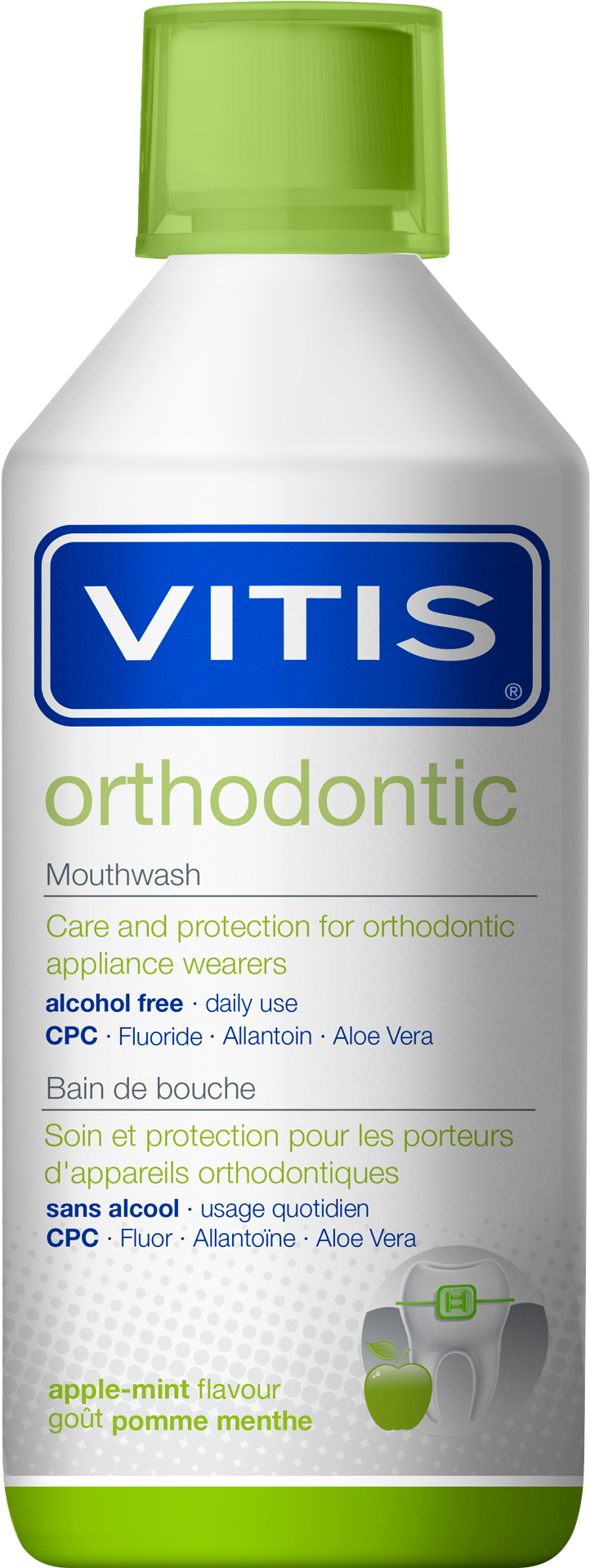 DENTAID VITIS Orthodontic Вода за уста, 500 мл.